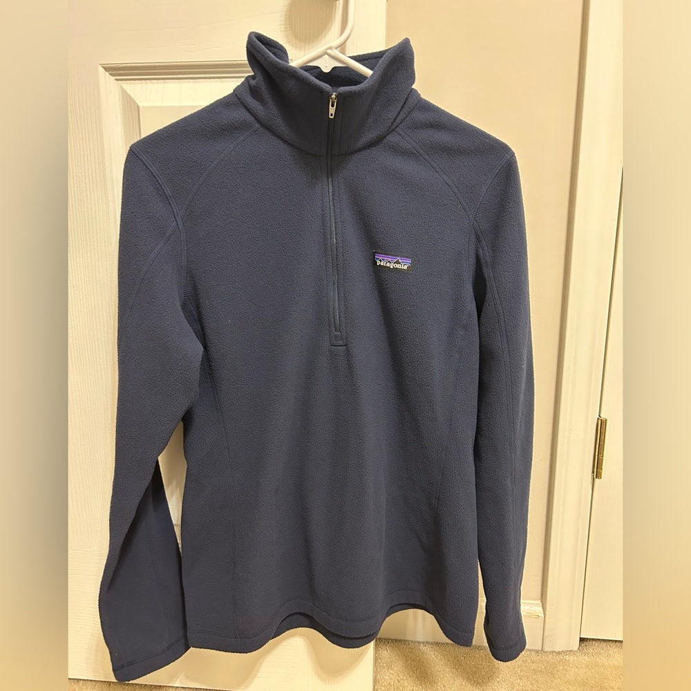 Patagonia Women’s Micro D 1/4-Zip Fleece: Size - Medium Color - New Navy
